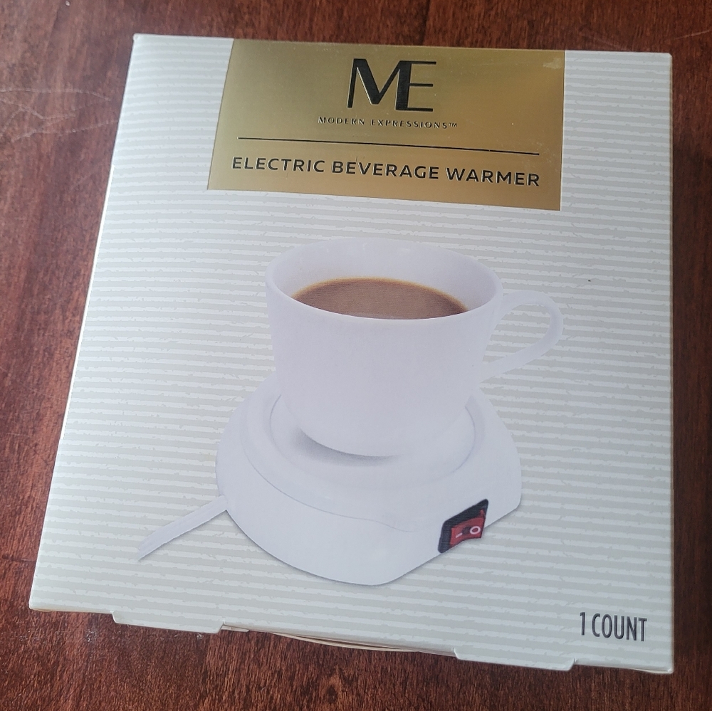 ME Electric Beverage Warmer in White